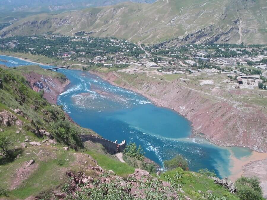 Озера Нурек в Таджикистане